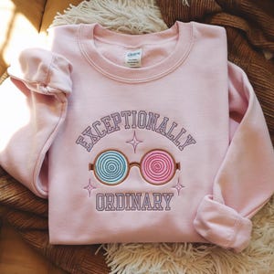 Magical Glass Embroidered Sweatshirt, Luna Bookish Sweatshirt, Dramione Regulus Embroidered Shirt, Draco Magical Shirt, Wizard School Shirt