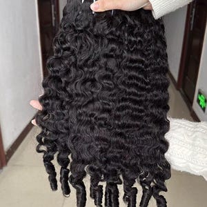 Vietnamese Cambodian Curly into Spiral  Bundles