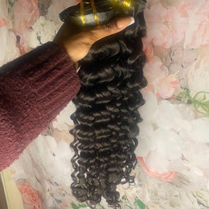 Vietnamese Loose Curly Clip Ins 100% Raw Human Hair