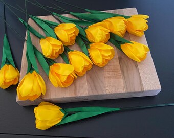 Ribbon Tulip Flowers