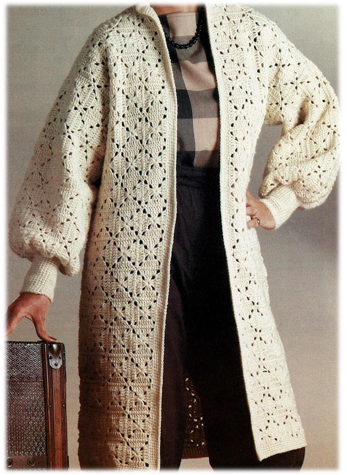 Knee Length Cardigan