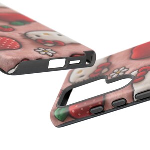 Hello Kitty Strawberry Pattern phone case | Cute Character iPhone Case image 19