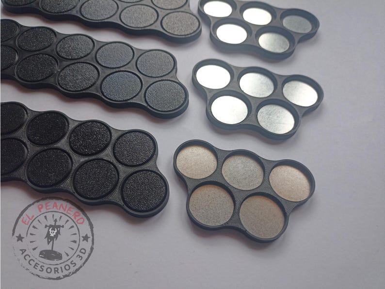 Magnetic Movement Trays for Miniatures – Warhammer 40k, Age of Sigmar & Wargaming Bases – 25mm, 28.5mm, 32mm, 40mm image 6
