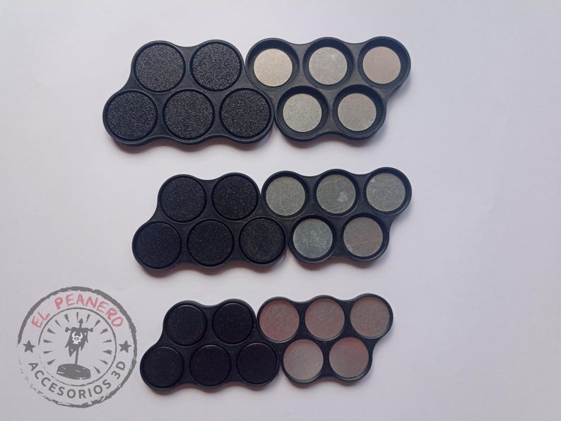 Magnetic Movement Trays for Miniatures – Warhammer 40k, Age of Sigmar & Wargaming Bases – 25mm, 28.5mm, 32mm, 40mm image 3