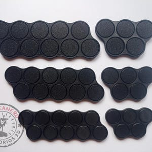 Magnetic Movement Trays for Miniatures – Warhammer 40k, Age of Sigmar & Wargaming Bases – 25mm, 28.5mm, 32mm, 40mm image 8