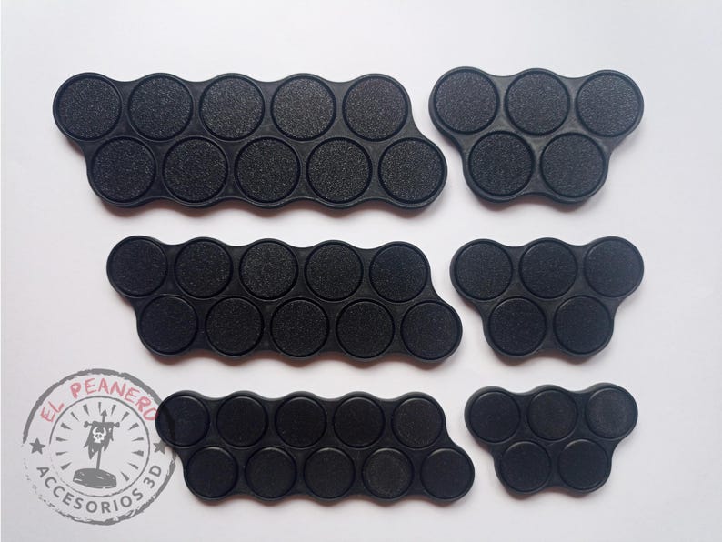 Magnetic Movement Trays for Miniatures – Warhammer 40k, Age of Sigmar & Wargaming Bases – 25mm, 28.5mm, 32mm, 40mm image 8