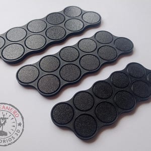 Magnetic Movement Trays for Miniatures – Warhammer 40k, Age of Sigmar & Wargaming Bases – 25mm, 28.5mm, 32mm, 40mm image 9