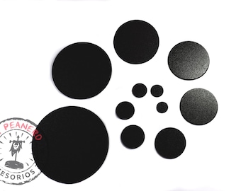 Round Bases for Miniatures - 25mm to 160mm - 3D Printed with high quality PLA+ for Tabletop Games/Wargames/D&D games