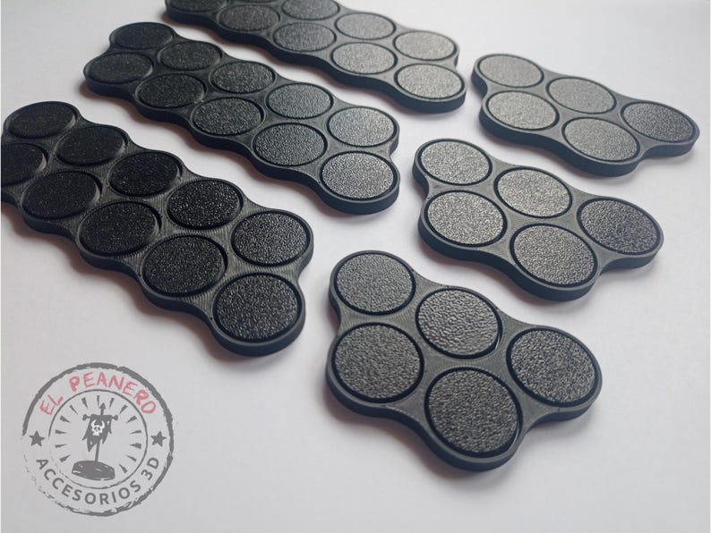 Magnetic Movement Trays for Miniatures – Warhammer 40k, Age of Sigmar & Wargaming Bases – 25mm, 28.5mm, 32mm, 40mm image 7