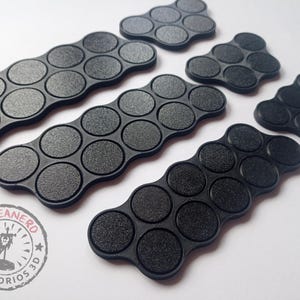 Magnetic Movement Trays for Miniatures – Warhammer 40k, Age of Sigmar & Wargaming Bases – 25mm, 28.5mm, 32mm, 40mm image 10