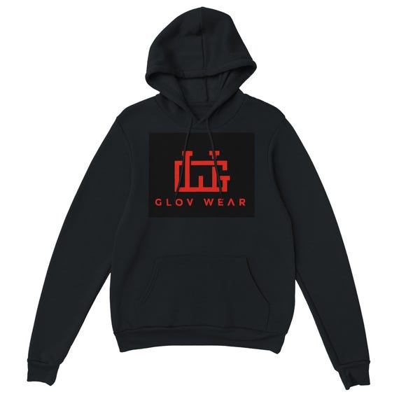 GLOV WEAR HOODIE 1A Classic Unisex Pullover Hoodie | Gildan® 18500 Black
