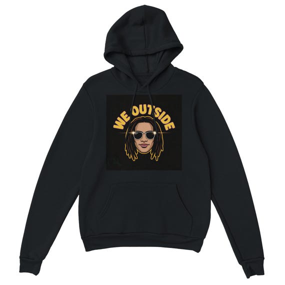 WE HOODIE Classic Unisex Pullover Hoodie | Gildan® 18500 Black
