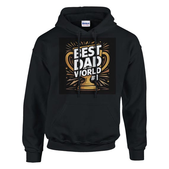 BEST DAD HOODIE 1 Classic Unisex Pullover Hoodie | Gildan® 18500