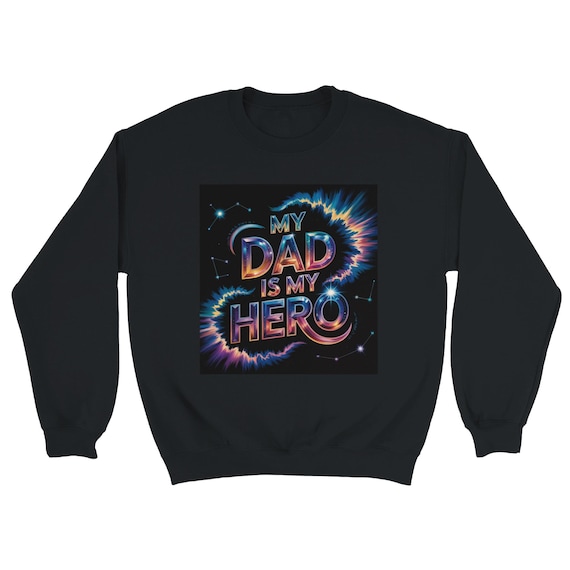 DAD HERO 2 Classic Unisex Crewneck Sweatshirt | Gildan® 18000