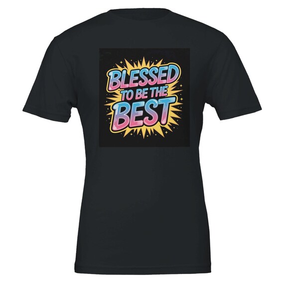 BLESSED 1 Premium Unisex Crewneck T-shirt | Bella + Canvas 3001