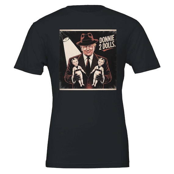DONNIE 2 DOLLS 1 Premium Unisex Crewneck T-shirt | Bella + Canvas 3001