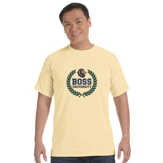 BOSS U 1 Unisex Heavyweight Crewneck T-Shirt | Comfort Colors C1717