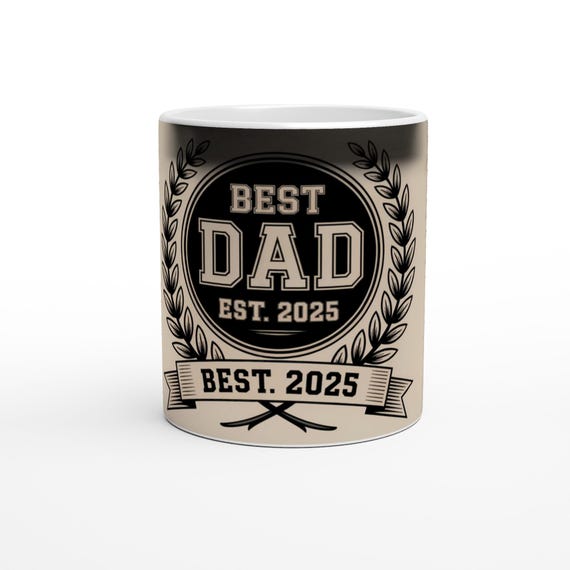 BEST DAD MUG 2 Magic 11oz Ceramic Mug