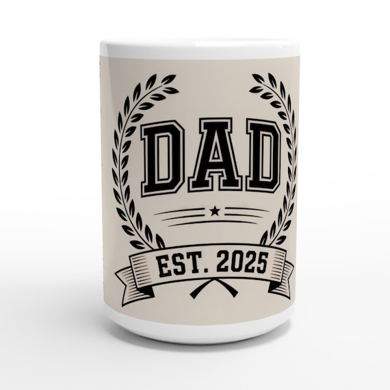 DAD MUG White 15oz Ceramic Mug