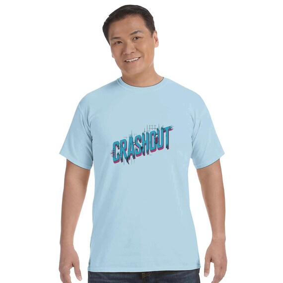 CRASHOUT T 1A Unisex Heavyweight Crewneck T-Shirt | Comfort Colors C1717