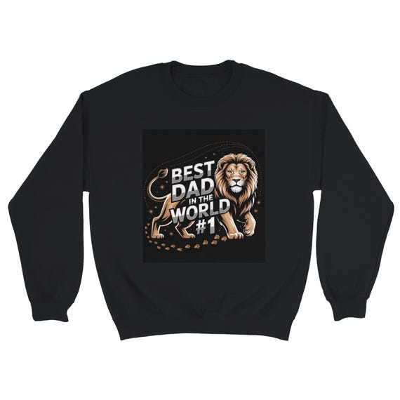 BEST DAD 4 Classic Unisex Crewneck Sweatshirt | Gildan® 18000