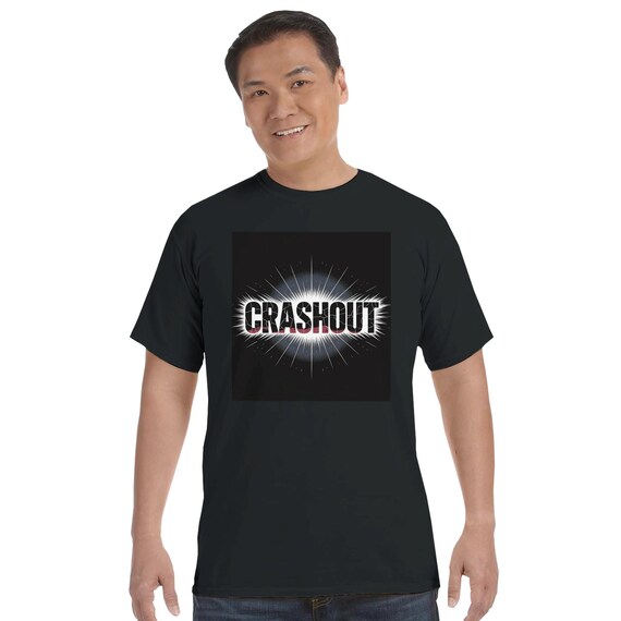 CRASHOUT T 2 Unisex Heavyweight Crewneck T-Shirt | Comfort Colors C1717