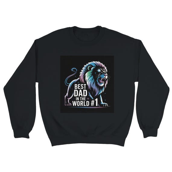BEST DAD 2 Classic Unisex Crewneck Sweatshirt | Gildan® 18000