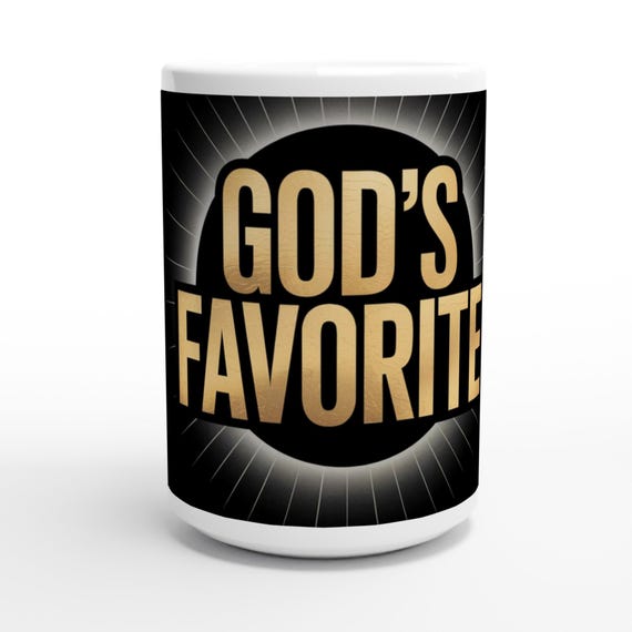 GOD'S MUG White 15oz Ceramic Mug