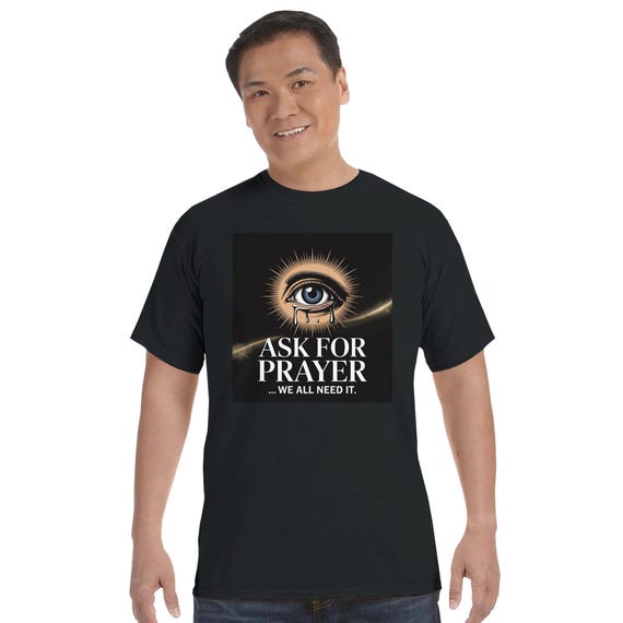 PRAYER 2 Unisex Heavyweight Crewneck T-Shirt | Comfort Colors C1717