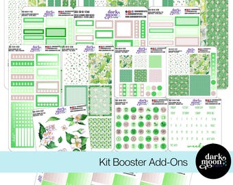 Spring Floral Planner Sticker Kit - Fresh Jasmine Booster Add-On