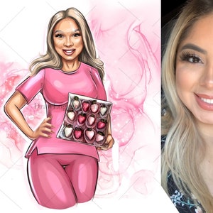 Logotipo de negocios, logotipo de dibujos animados, retrato de logotipo, logotipo de tienda, retrato personalizado de la foto, logotipo de pequeña empresa, logotipo de belleza, logotipo profesional