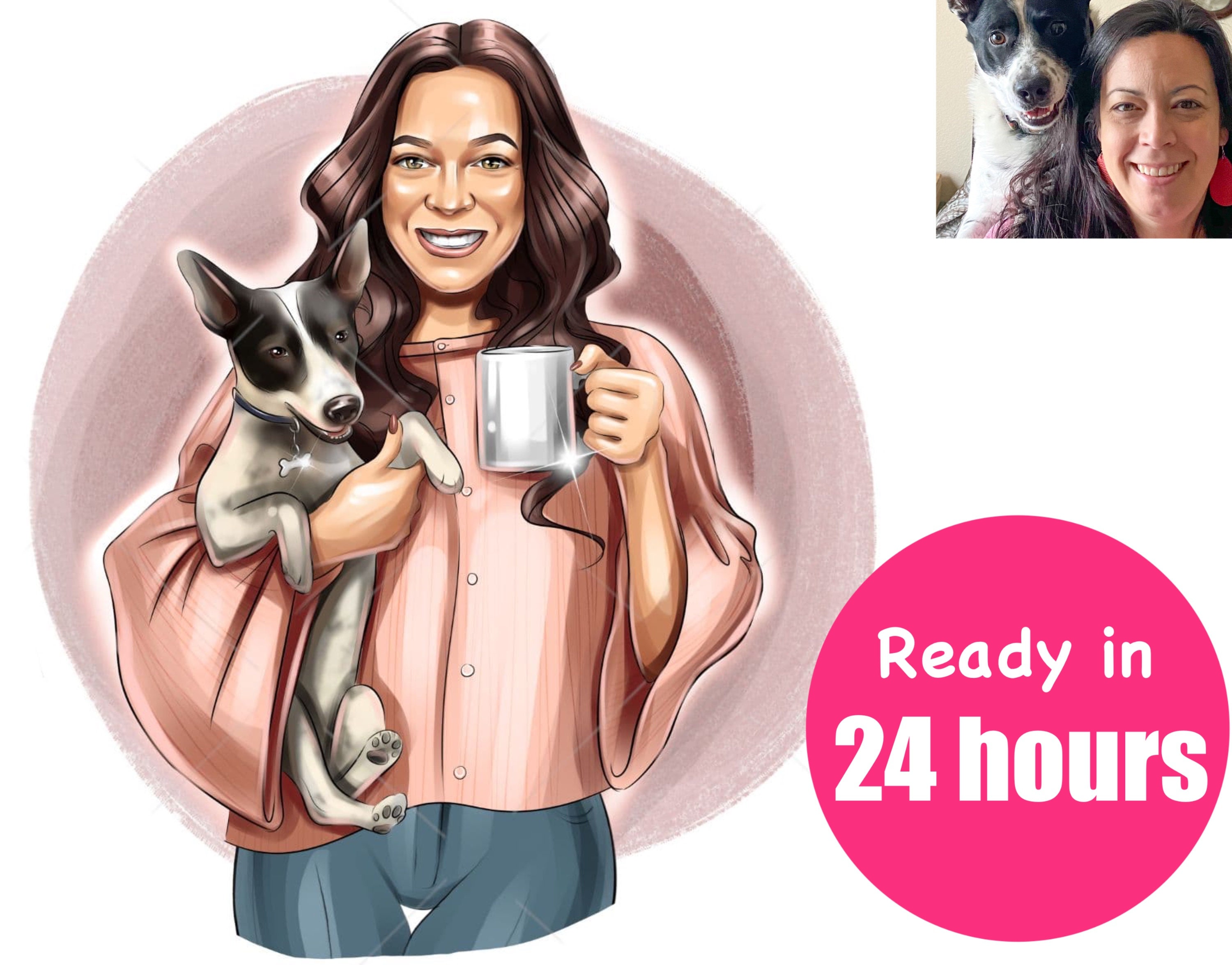 Cartoon Portrait, Portrait from Photo, Personalized Portrait, Custom Cartoon Logo, Cartoon Portrait Logo, Logo Design, Realistic Portrait
