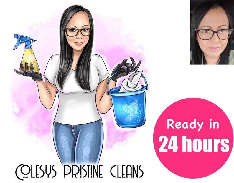 Cleaning Business Logo Cleaning Service Logo Cleaning Logo Etsy