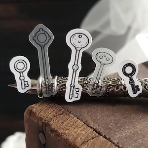 Skeleton key planner STICKER sheet set
