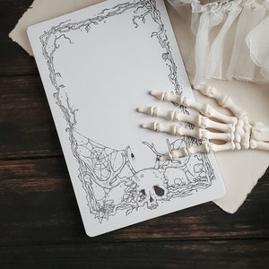 Dark Forest Notizblock - gruseliges Briefpapier