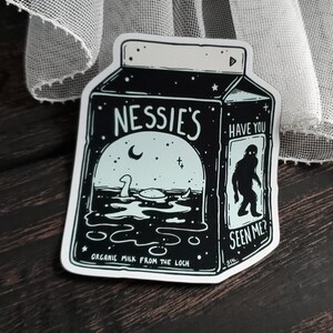 Loch Ness Milk carton Magnet