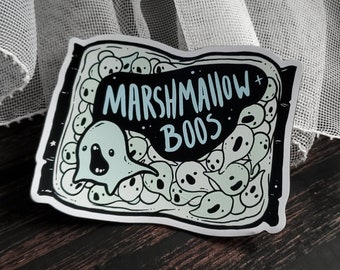 Marshmallow Boos ghost Magnet
