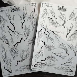 tree branch planner STICKER Sheet