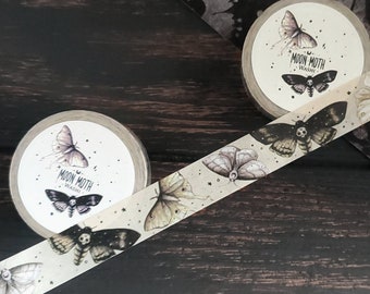 Moon Moth washi tape