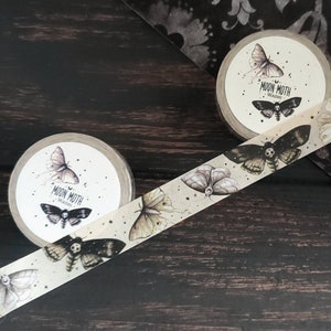 Moon Moth washi tape