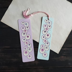 Eye Ball Bookmark - Spooky Cute - Pastel Goth