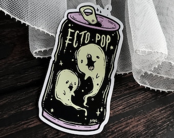 Ecto pop soda ghost Magnet