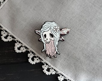 Daisy Bones pin - skeleton fairy