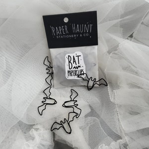Bat paperclips, Spooky cute, Goth image 3