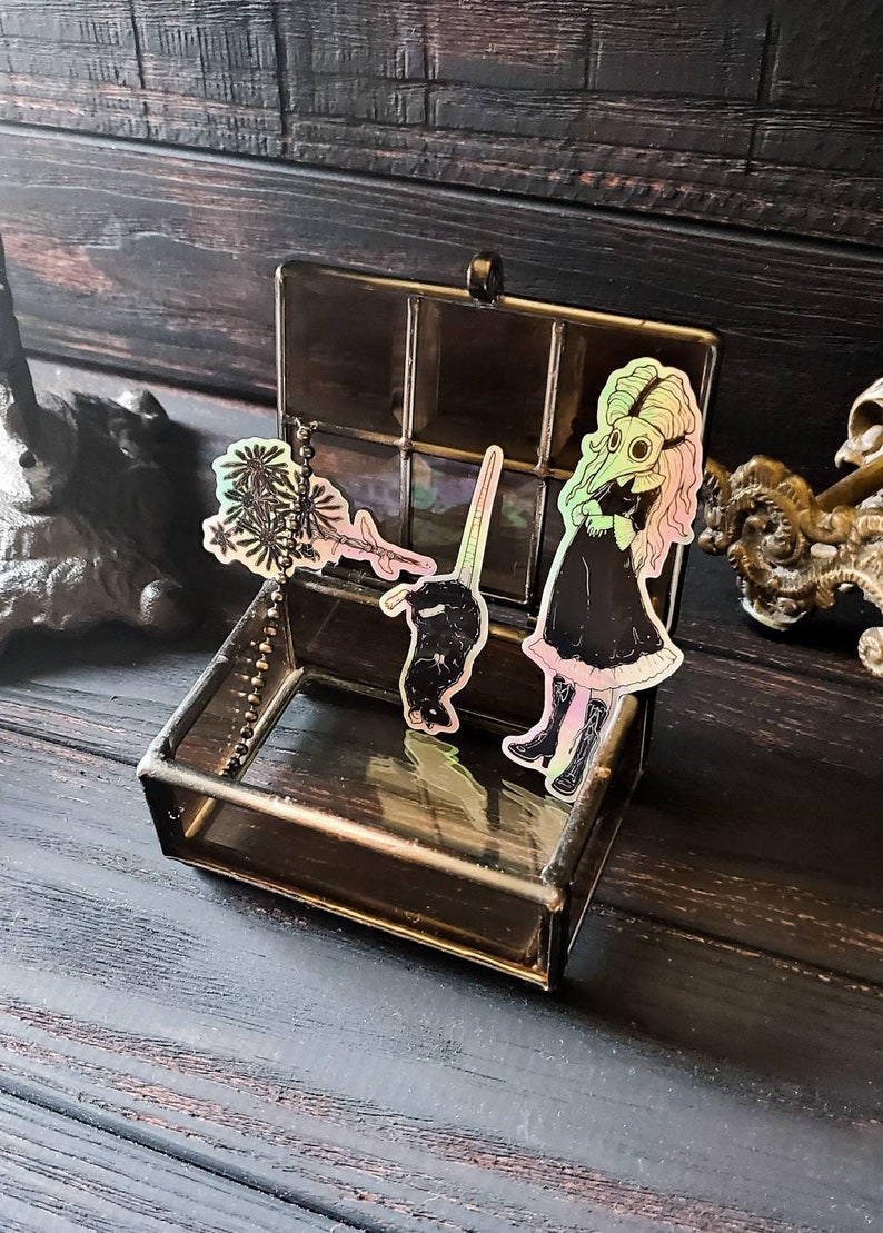 PLAGUE doctor holographic sticker pack image 4