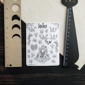 The Shaman's Crypt- STICKER Sheet - Dark Forest - Etsy