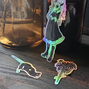 PLAGUE doctor holographic sticker pack image 5