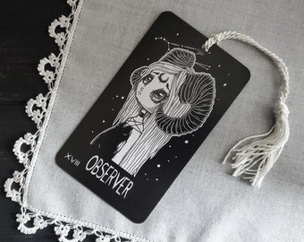 The Observer oracle card Bookmark, Star Gazer