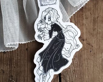 Ghost Girl sticker - Spooky cute