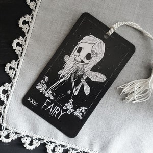 The Fairy Oracle Card Bookmark, Skeleton Fairy